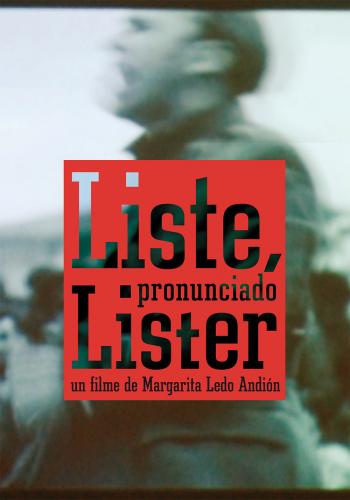 Poster Liste, pronunciado Lster