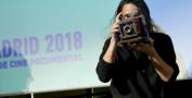 Brenda Boyer se lleva el Premio del público CinetecaMadrid al mejor cortometraje. © Andrea Comas / DocumentaMadrid 2018