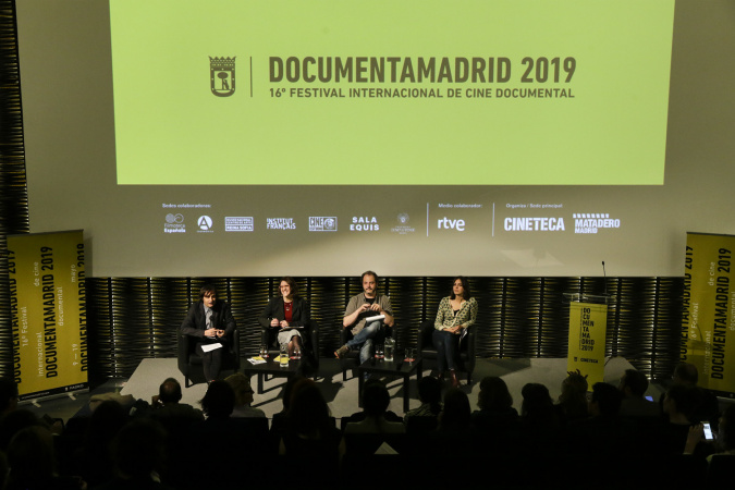 Presentación del Festival DocumentaMadrid 2019 en Cineteca Madrid.
