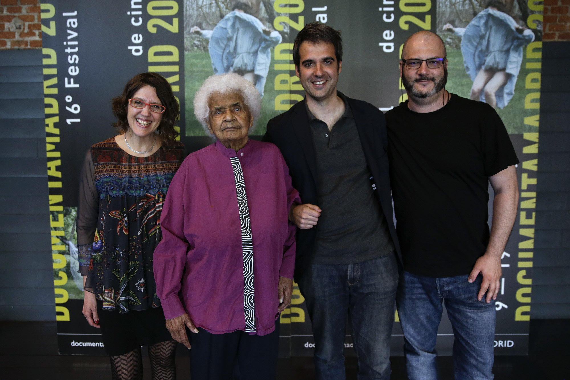 Andrea Guzmán, Sarah Maldoror, Chema González, David Varela. 