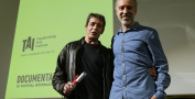 Franco Deia y Carlos Esbert en la clausura de Documenta2019 -  © DocumentaMadrid / Andrea Comas